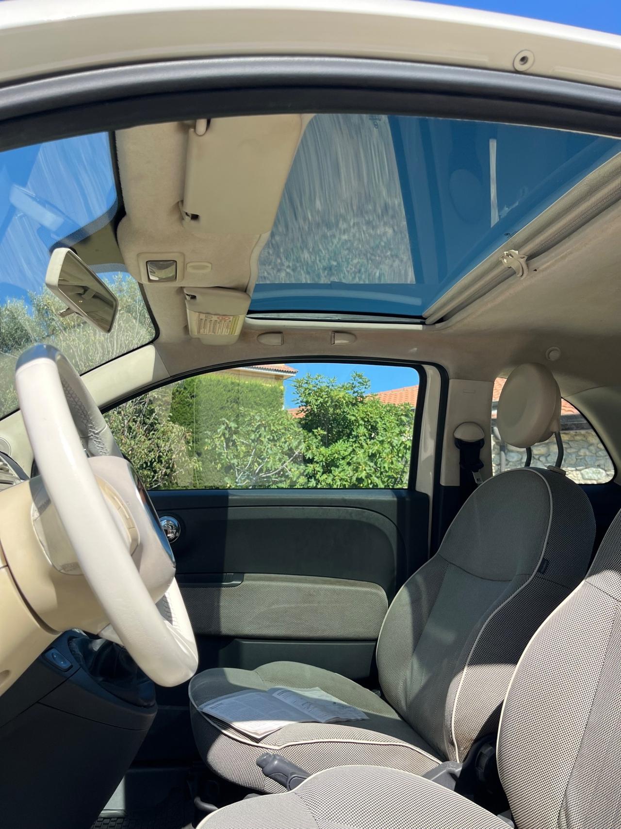 Fiat 500 1.3 MTJ 75CV LOUNGE EURO4 NEOPATENTAT POCHI KM
