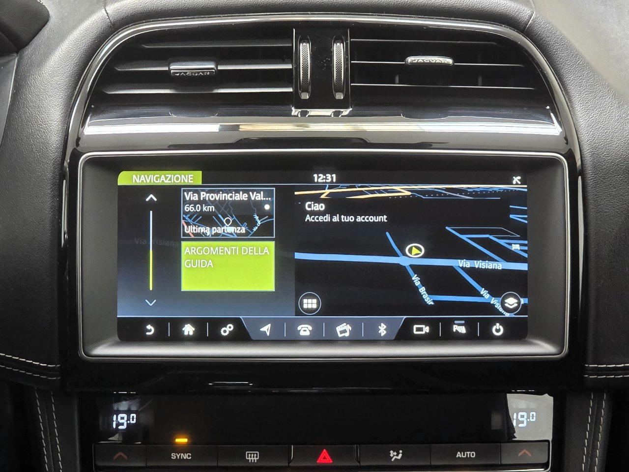 Jaguar F-Pace 2.0D R-SPORT AWD 180CV EURO6D AUTOMATICA MY19