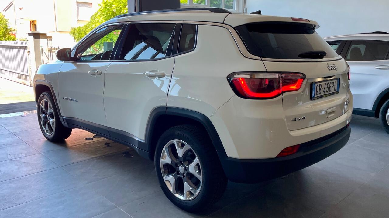 JEEP COMPASS 4WD 2.0 MJT LIMITED 140CV - FULL LED, PELLE, CAR PLAY, NEOPATENTATI