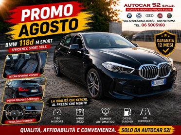 Bmw 118 118d 5p. Msport automatica - pronta consegna