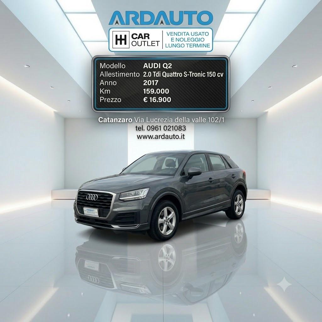 Audi Q2 2.0 tdi quattro s-tronic 150 cv