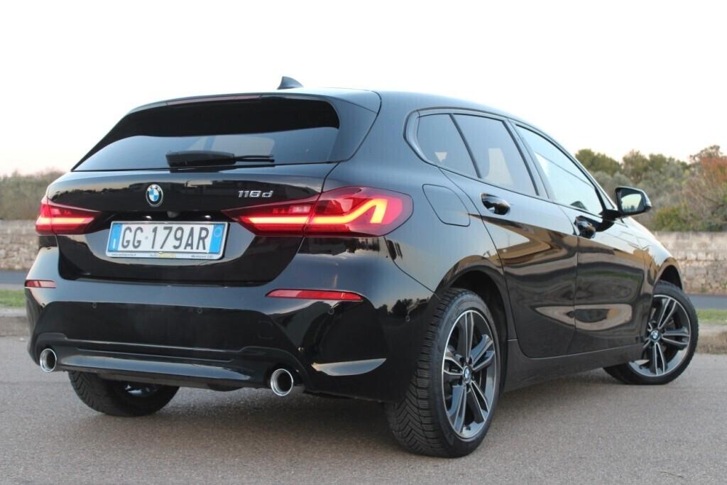 BMW Serie 1 Sport 118 d *FULL LED *Luci Ambiente