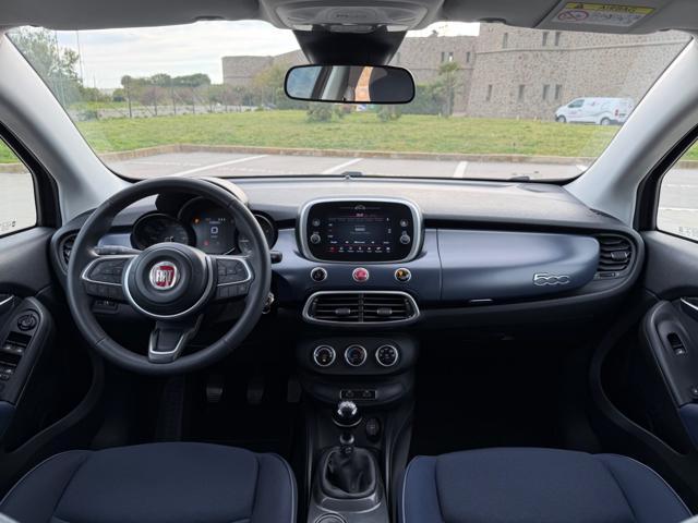 FIAT 500X 1.3 MJET 95CV CLUB+NAVI CARPLAY+CERCHI+PELLETEX