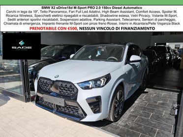 Bmw X2 sDrive 18d Msport Pro