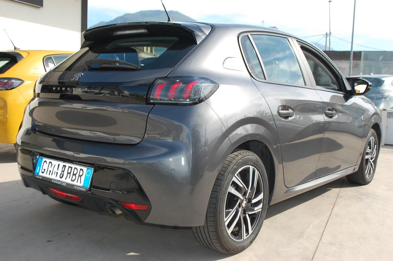 Peugeot 208 1.2 puretech 75CV Allure S&S Uff italy Lega Led