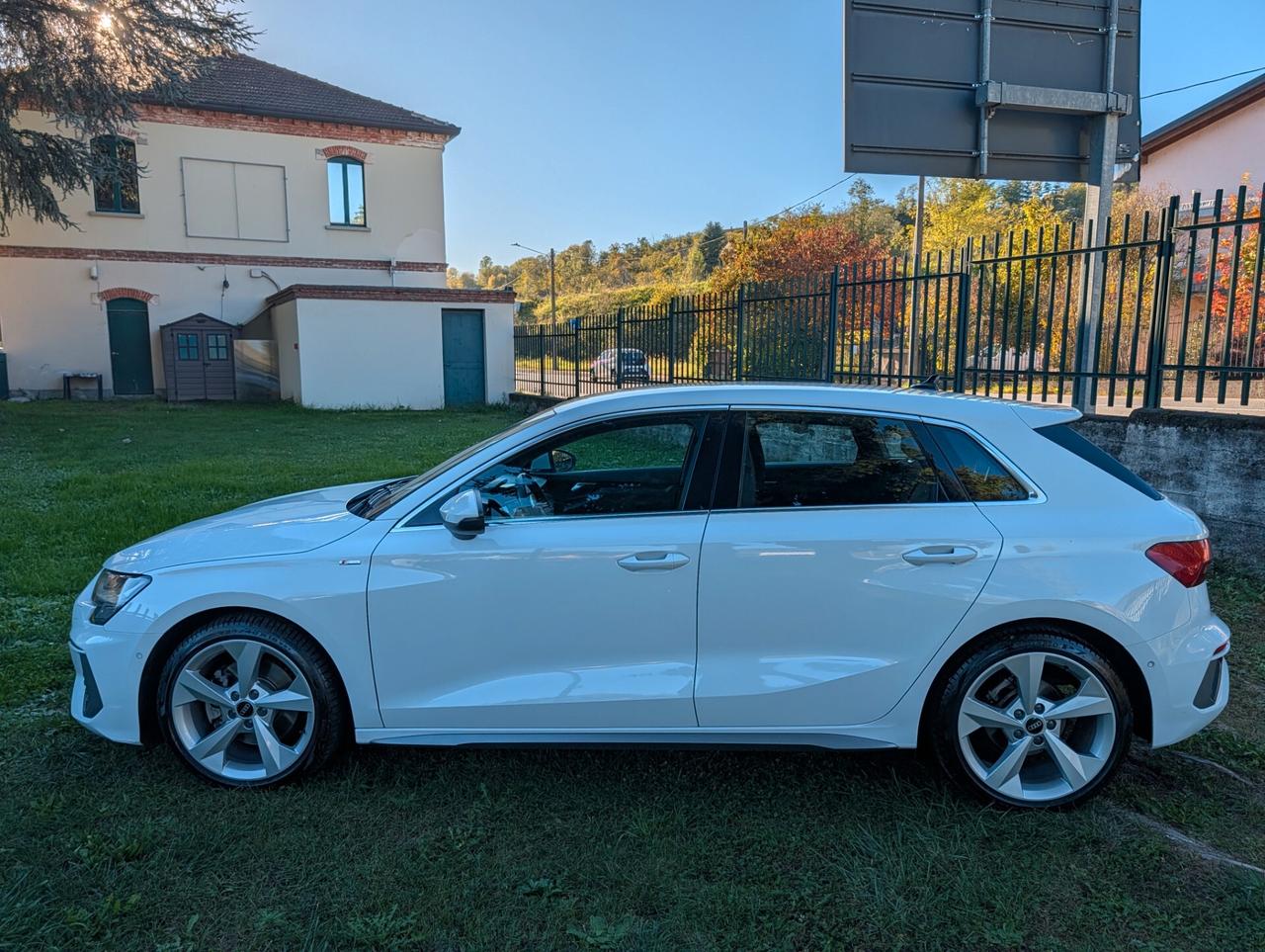 Audi A3 SPB 35 TDI S tronic line edition UNICO PROPRIETARIO TAGL.
