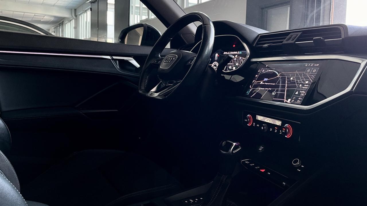 AUDI Q3 QUATTRO 40 2.0 S-LINE S-TRONIC TFSI 190 CV - VIRTUAL COCKPIT, TETTO, PACCHETTO LUCI