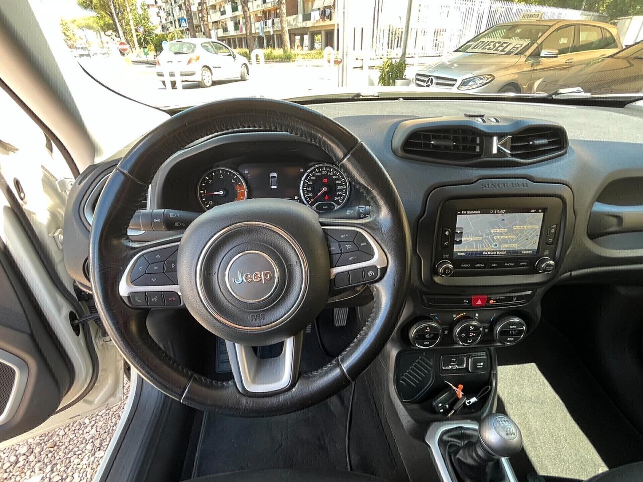 Jeep Renegade 1.6 Mjt 120 CV Limited KM CERTIFICATI UNICO PROPRIETARIO