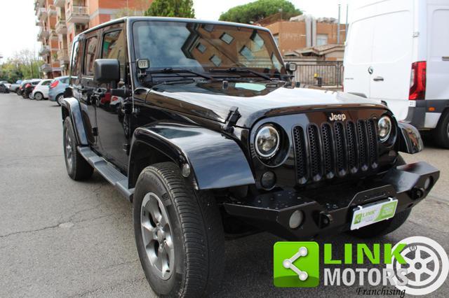 JEEP Wrangler Unlimited 3.6 V6 Sahara Auto con gancio traino