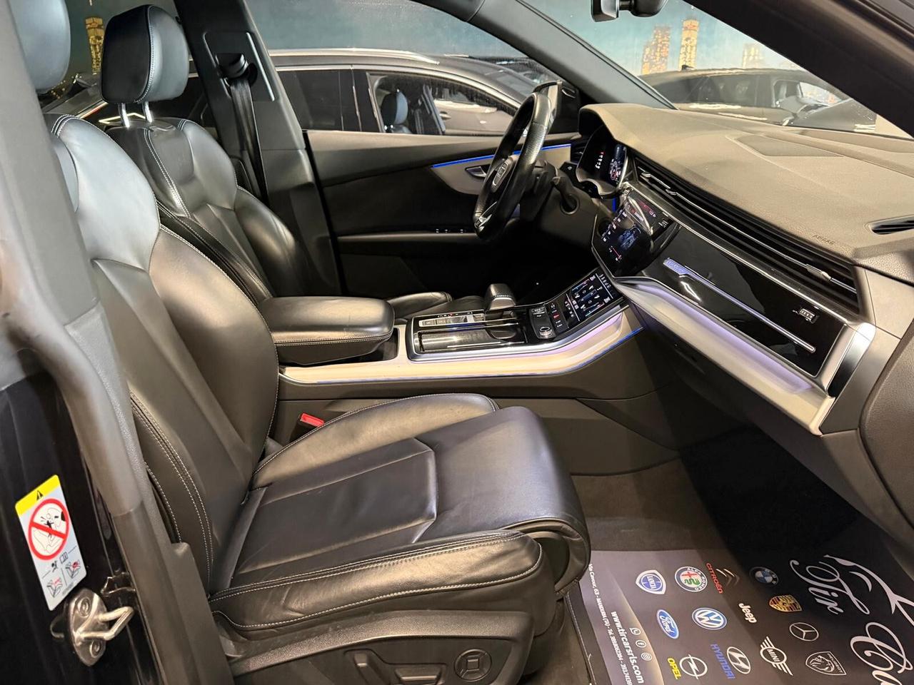 AUDI Q8 50 3.0 TDI MHEV S-LINE 286CV QUATTRO PELLE NAVI CAM ANNO 2019