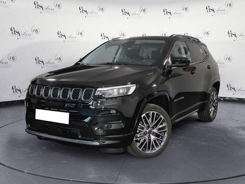 Jeep Compass e-Hybrid 1.5 Turbo MHEV T4 96kW Summit DDCT Camera Tetto Pelle 19"