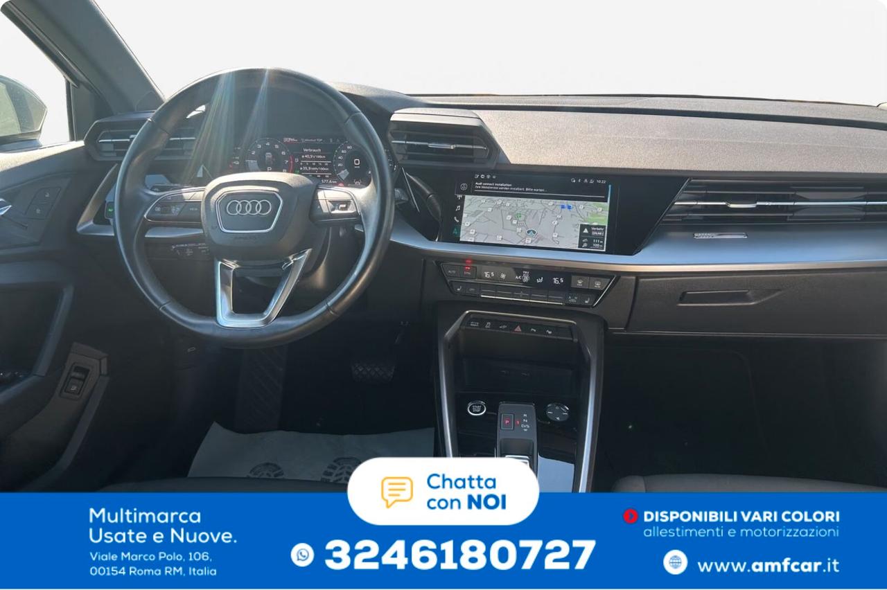 Audi A3 SPB 40 TFSI e S tronic line edition