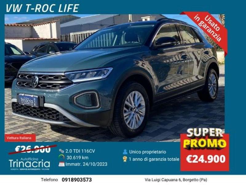 Volkswagen T-Roc Life 2.0 TDI 116 CV