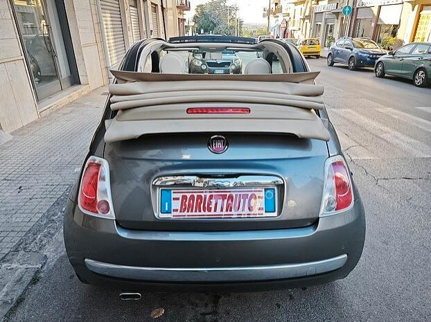 FIAT 500 Cabrio 1.2 Benzina *PELLE* - 2013