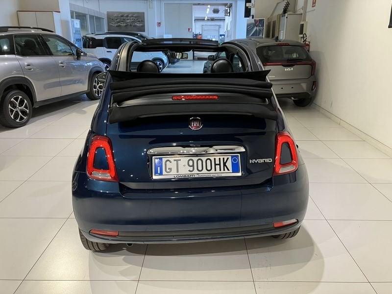 FIAT 500C Hybrid 1.0 70cv Ibrido Cabriolet