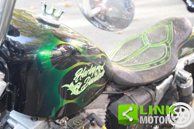 HARLEY-DAVIDSON 883 Sportster Hugger Customizzata U.S.A. ORIGINAL IMPORT