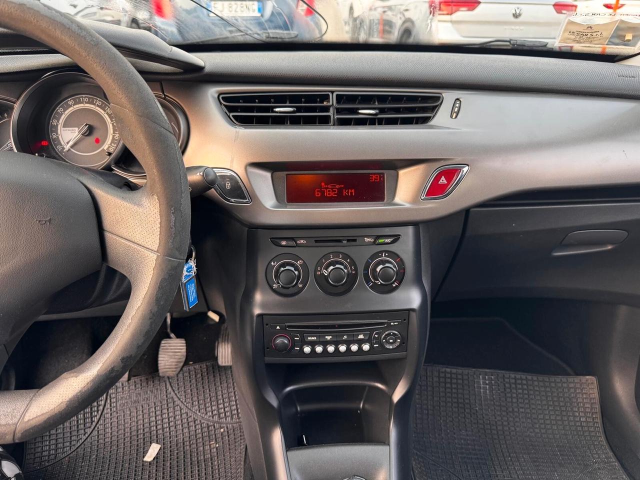 CITROEN C3 1.0 BENZINA 70CV 90 MILA KM