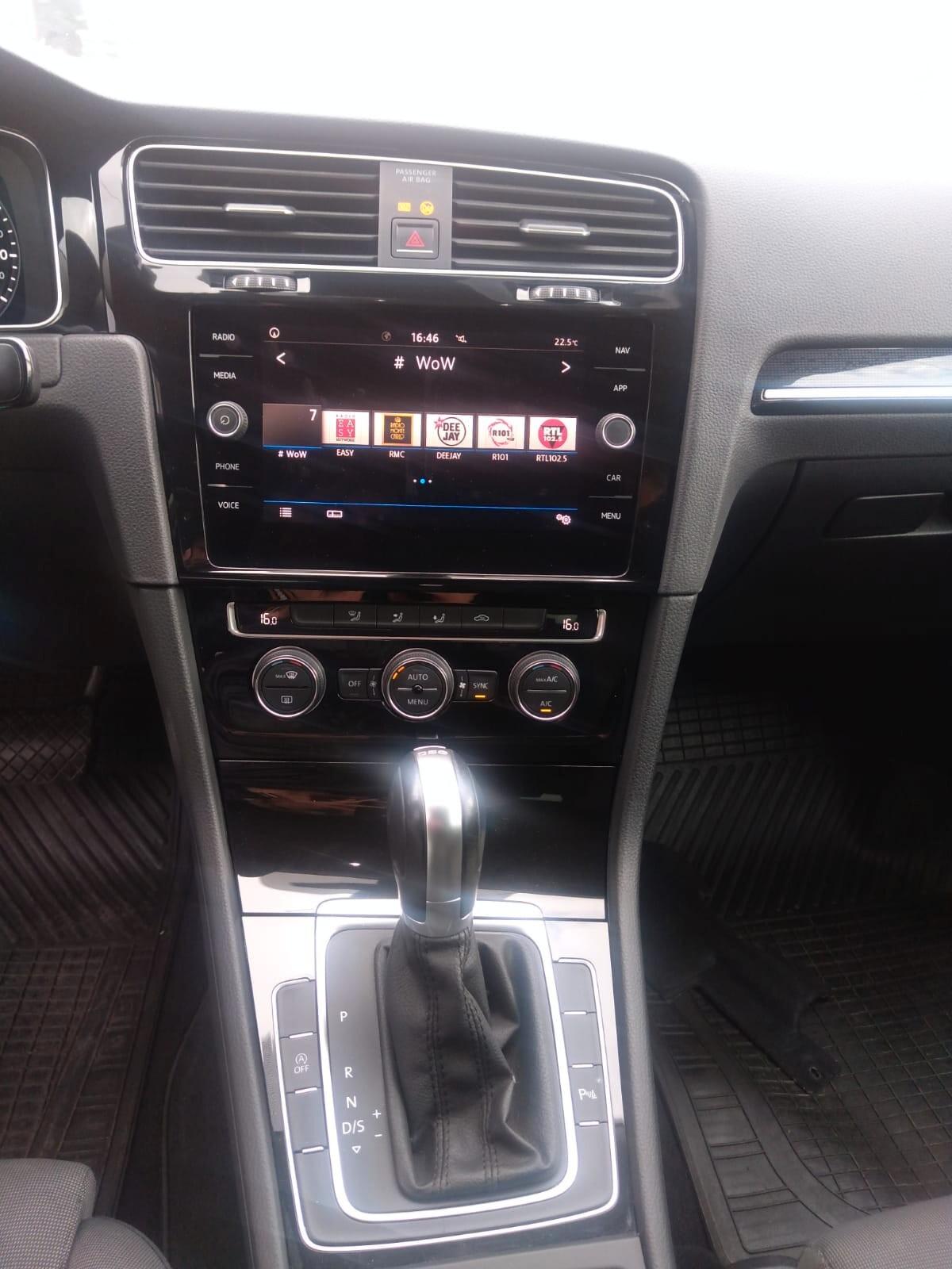 Golf 7.5 AUTOMATICA 1600 diesel PERMUTE