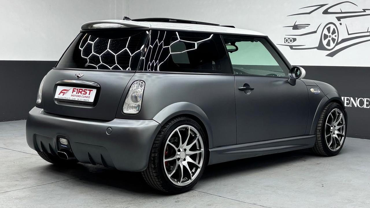 Mini R53 Cooper S JCW VOLUMETRICO-TETTO-ORCIARI