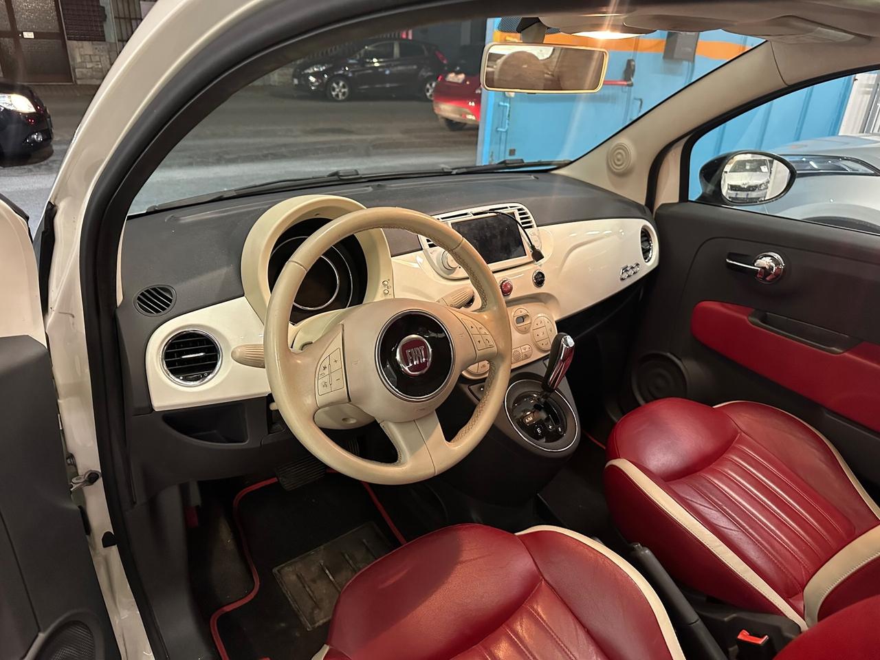 Fiat 500 1.2 Lounge - Pelle - Tetto - Automatica