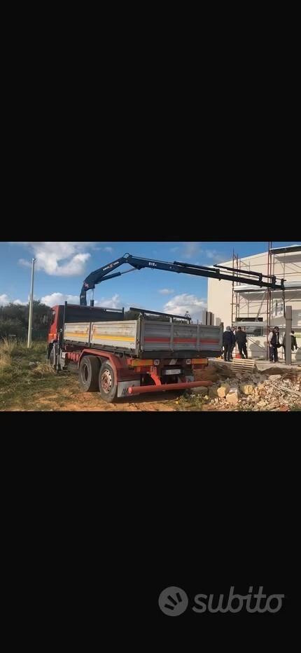 Iveco 260e35 gru ribaltabile //motore rotto//!!