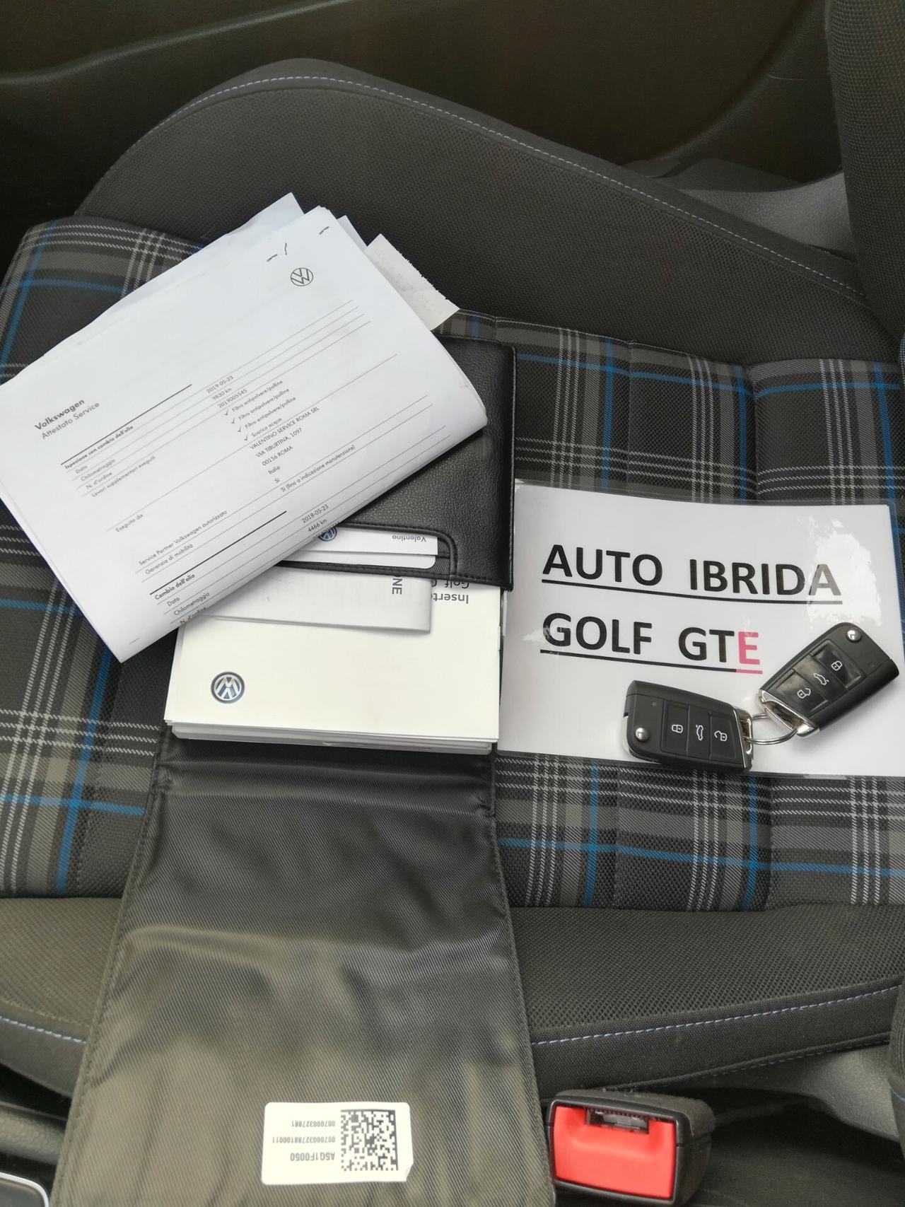 VOLKSWAGEN - Golf - GTE 1.4 TSI DSG 5p. Plug-In-Hybrid - FINANZIABILE