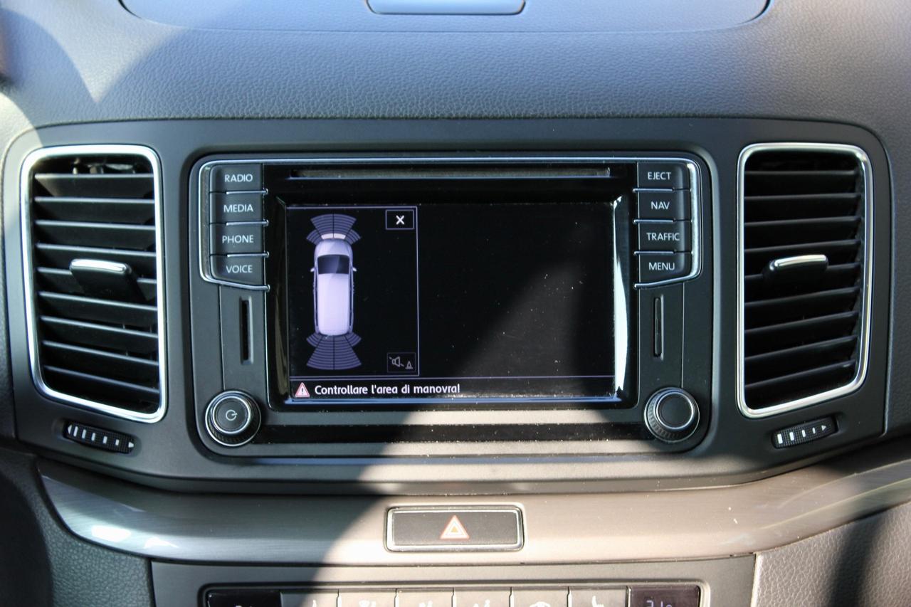 VOLKSWAGEN SHARAN 2.0 TDI 150 CV ALLSTAR EXECUTIVE NAVY XENON PORTE ELETTRICHE