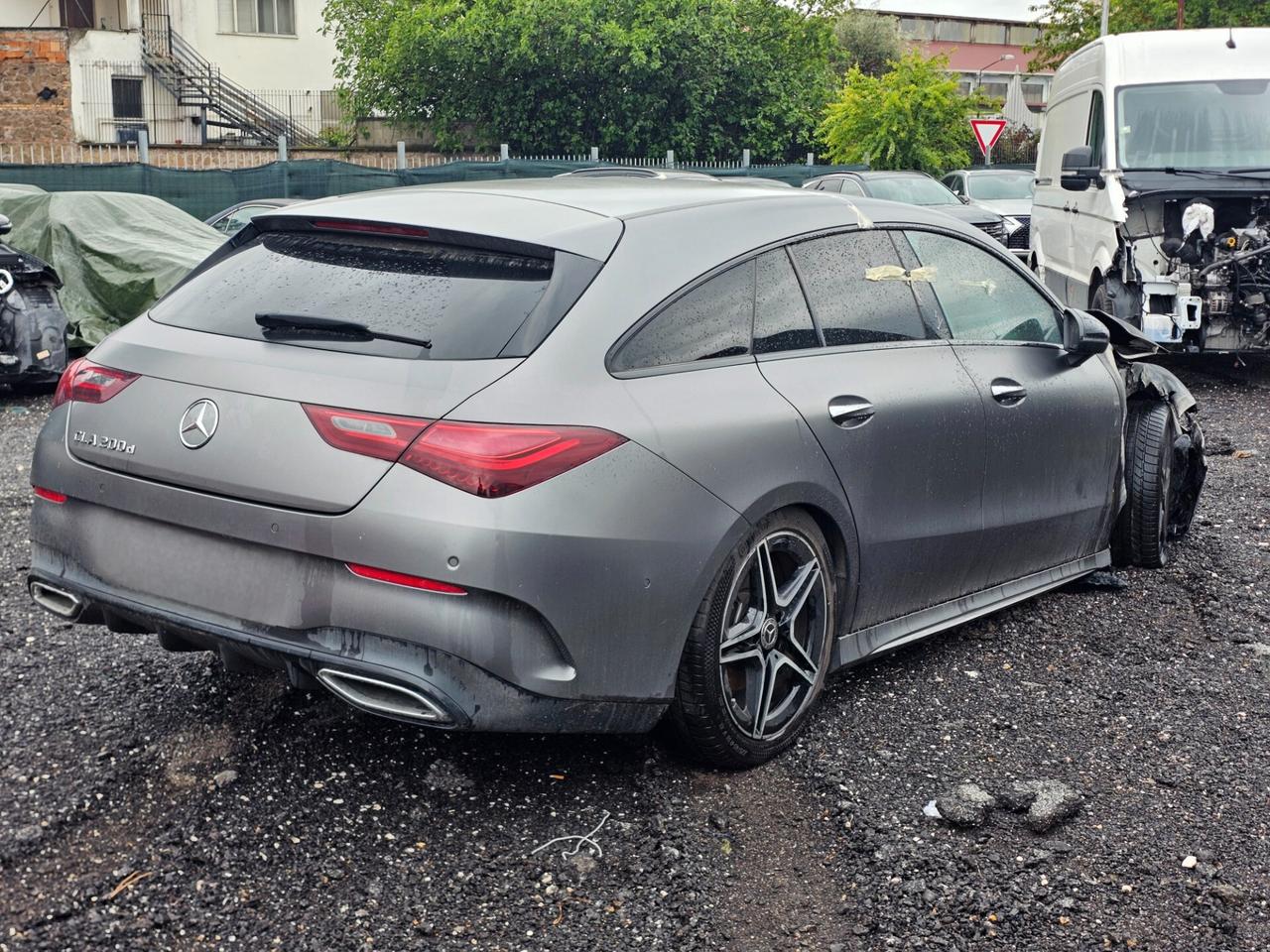 INCENDIATO Mercedes-benz CLA 200 d Automatic AMG Line Premium