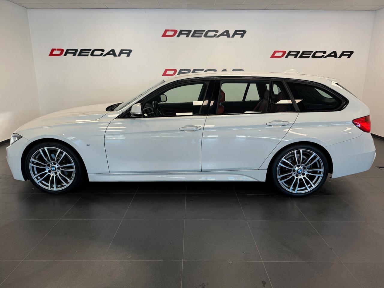Bmw 320 320d Touring Msport AUTOMATICO 19" PELLE ROSSA