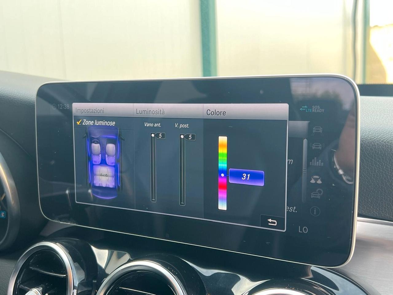 Mercedes C 220 d Premium Tetto Luci Ambient
