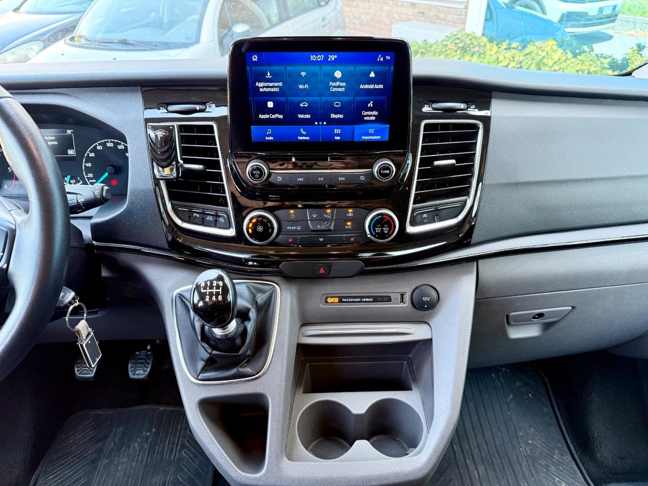 Ford Tourneo Custom 320 2.0 EcoBlue 185CV MHEV PC Sport UNICO PROPRIETARIO
