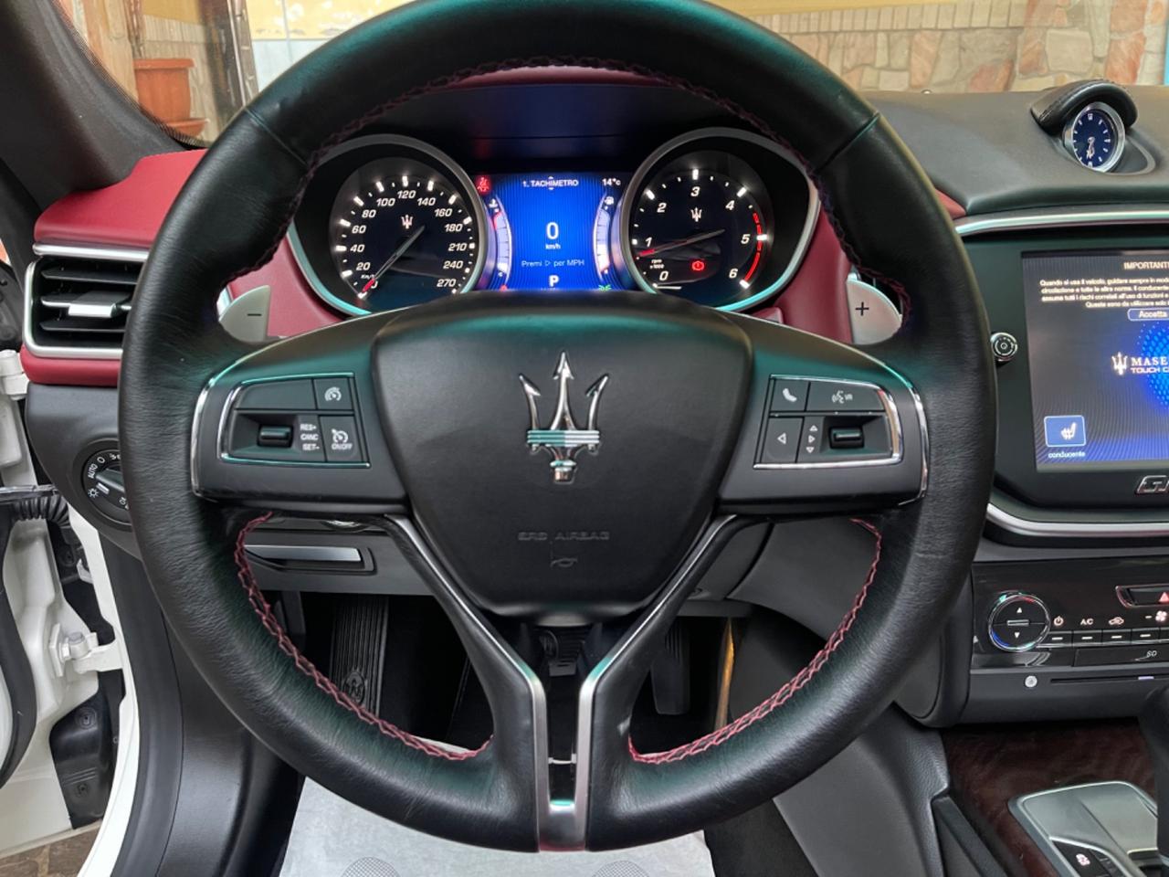 Maserati Ghibli V6 Diesel 275 CV,INTERNI CARTIER,TETTO APRIBILE.