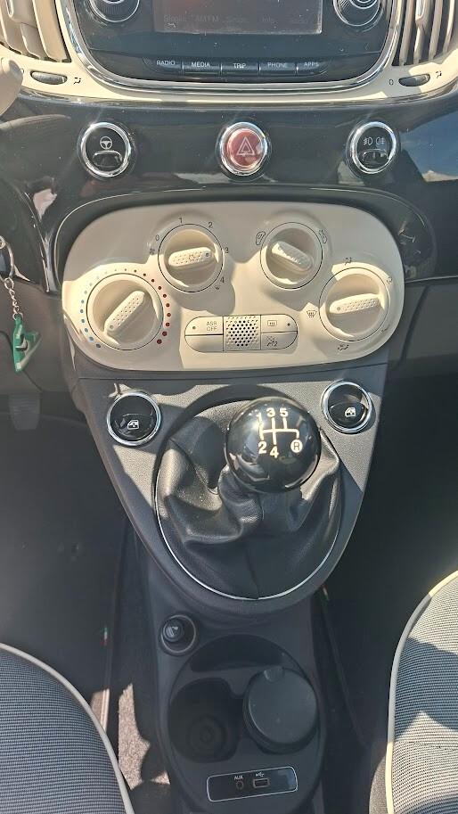 Fiat 500 1.2 Lounge 2016 tetto panoramico