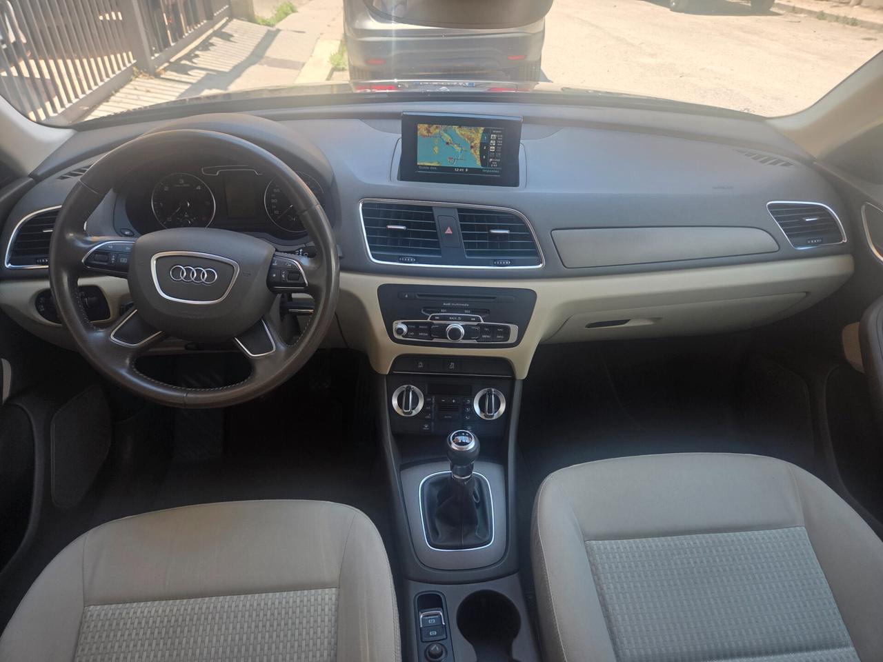 AUDI Q3 ANNO 2014 2.0 TDI 140 CV LED NAVI KMCERTIF