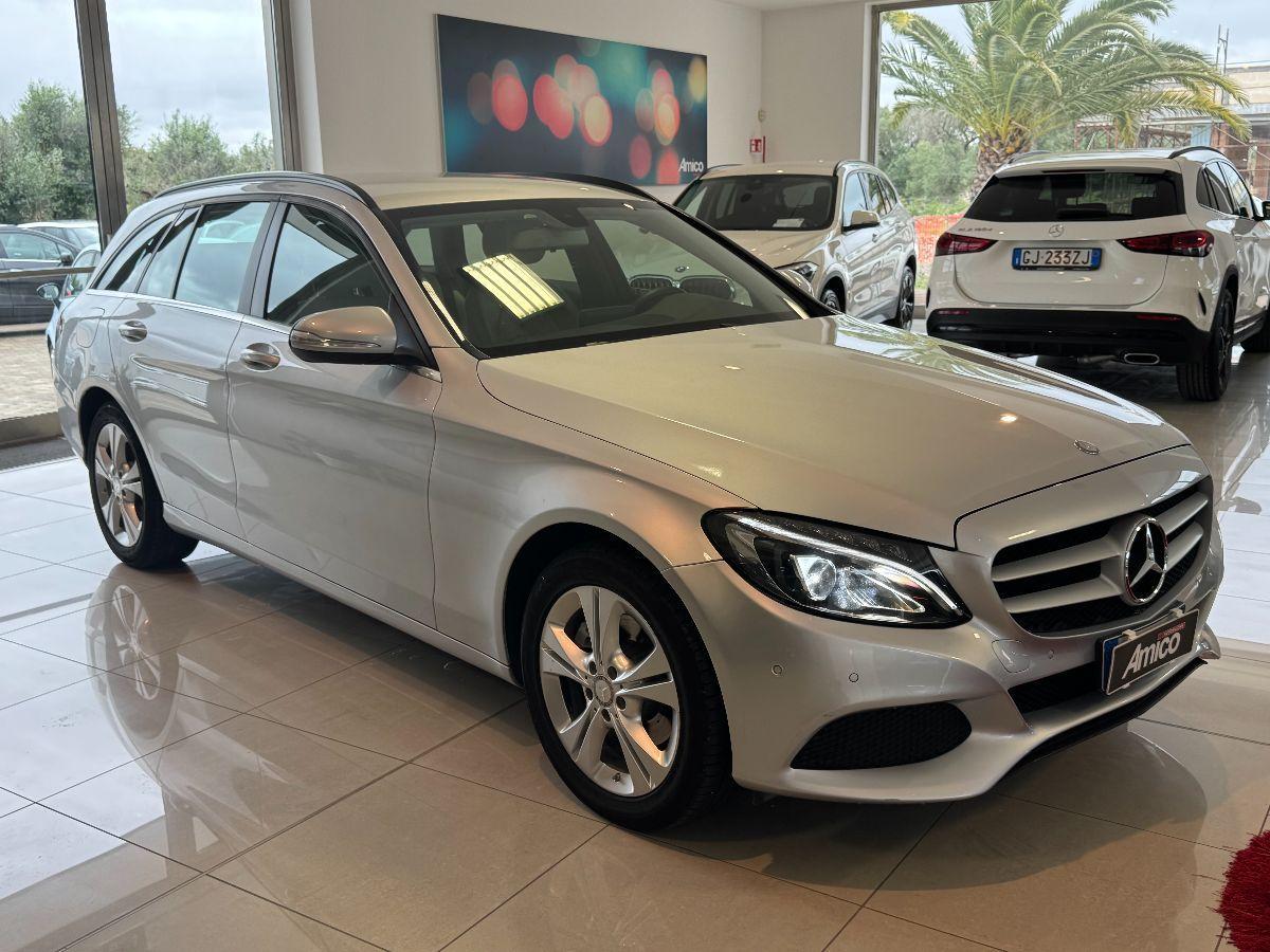 MERCEDES C 220 d S.W. Automatic Sport Pelle/Full Led