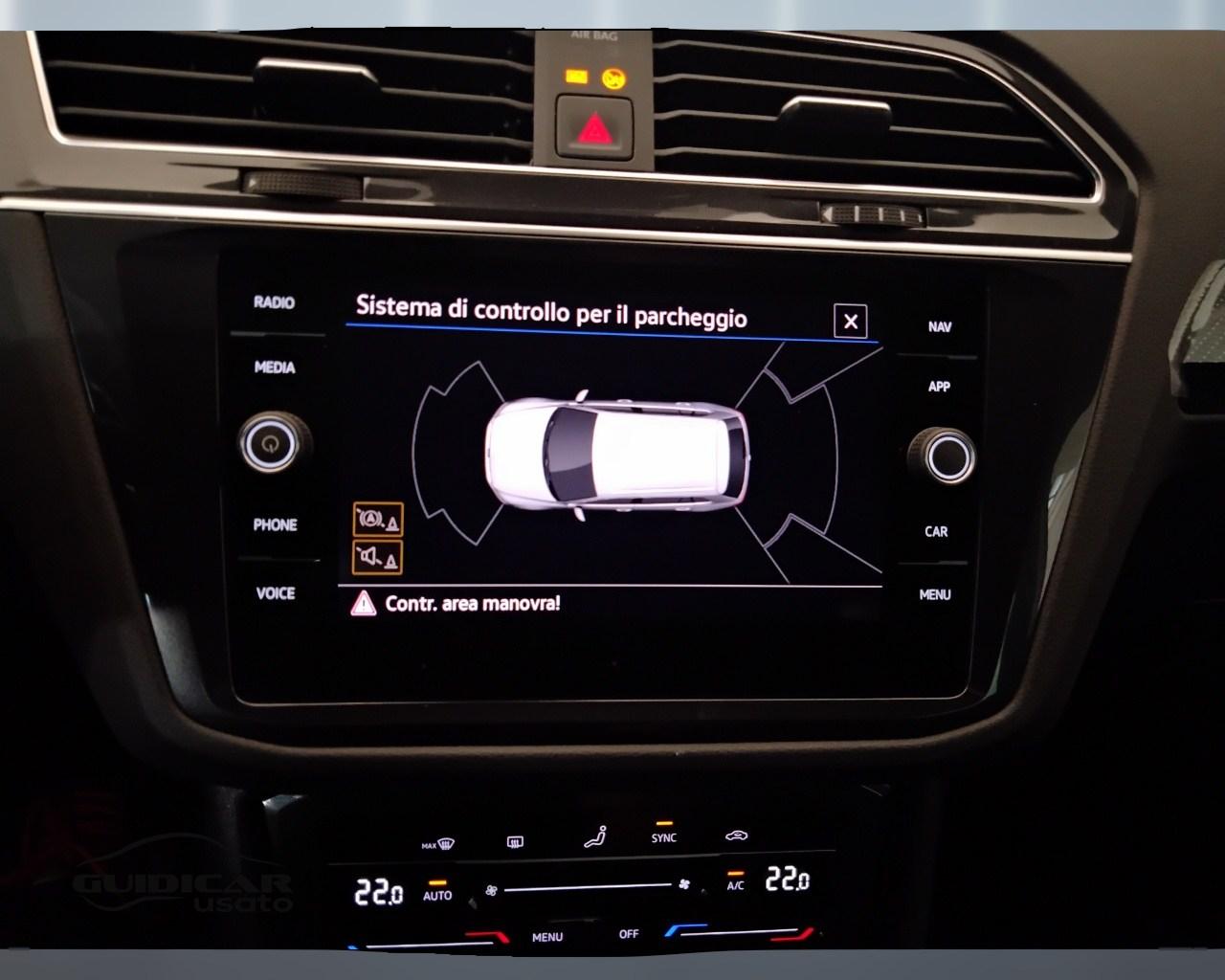 VOLKSWAGEN Tiguan II 2021 - Tiguan 2.0 tdi R-Line 150cv dsg