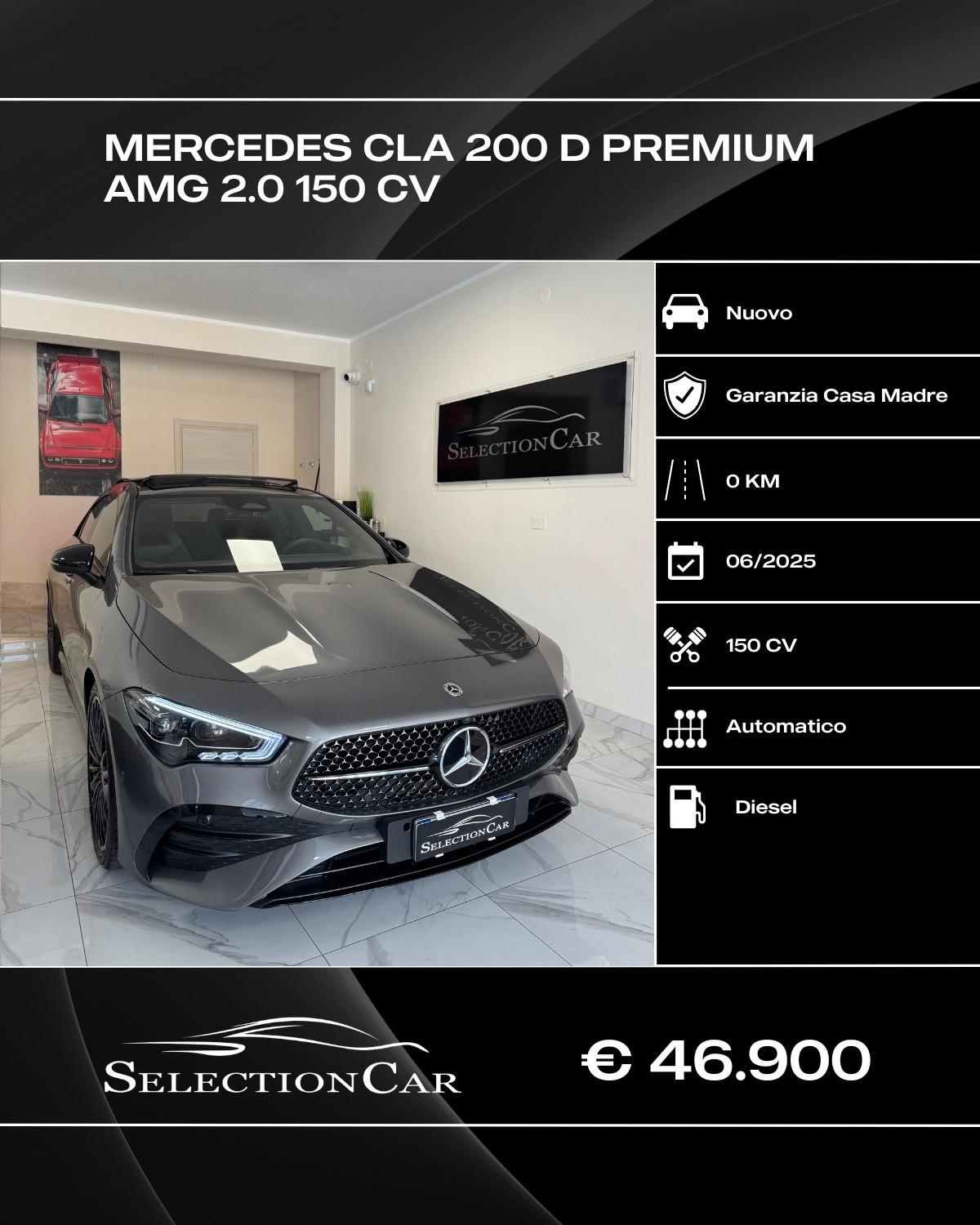 Mercedes-benz CLA 200 CLA 200 d Automatic AMG Line Premium Plus