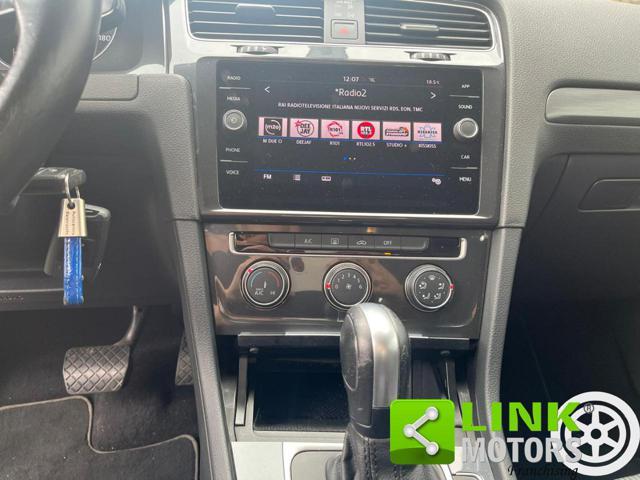 VOLKSWAGEN Golf 2.0 TDI DSG 5p. 150Cv 12 MESI GARANZIA INCLUSA