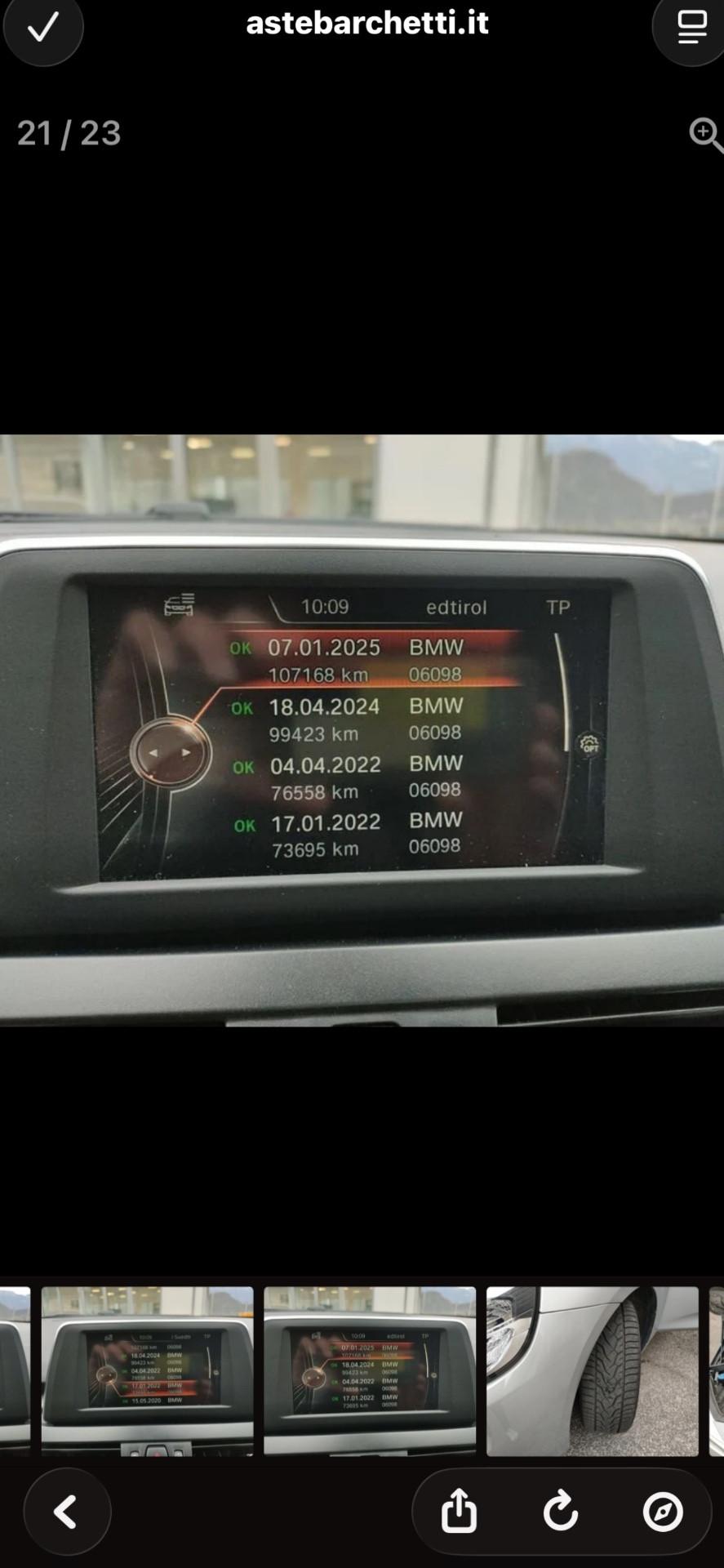 Bmw 218 218i Coupé Luxury NEOPATENTATI