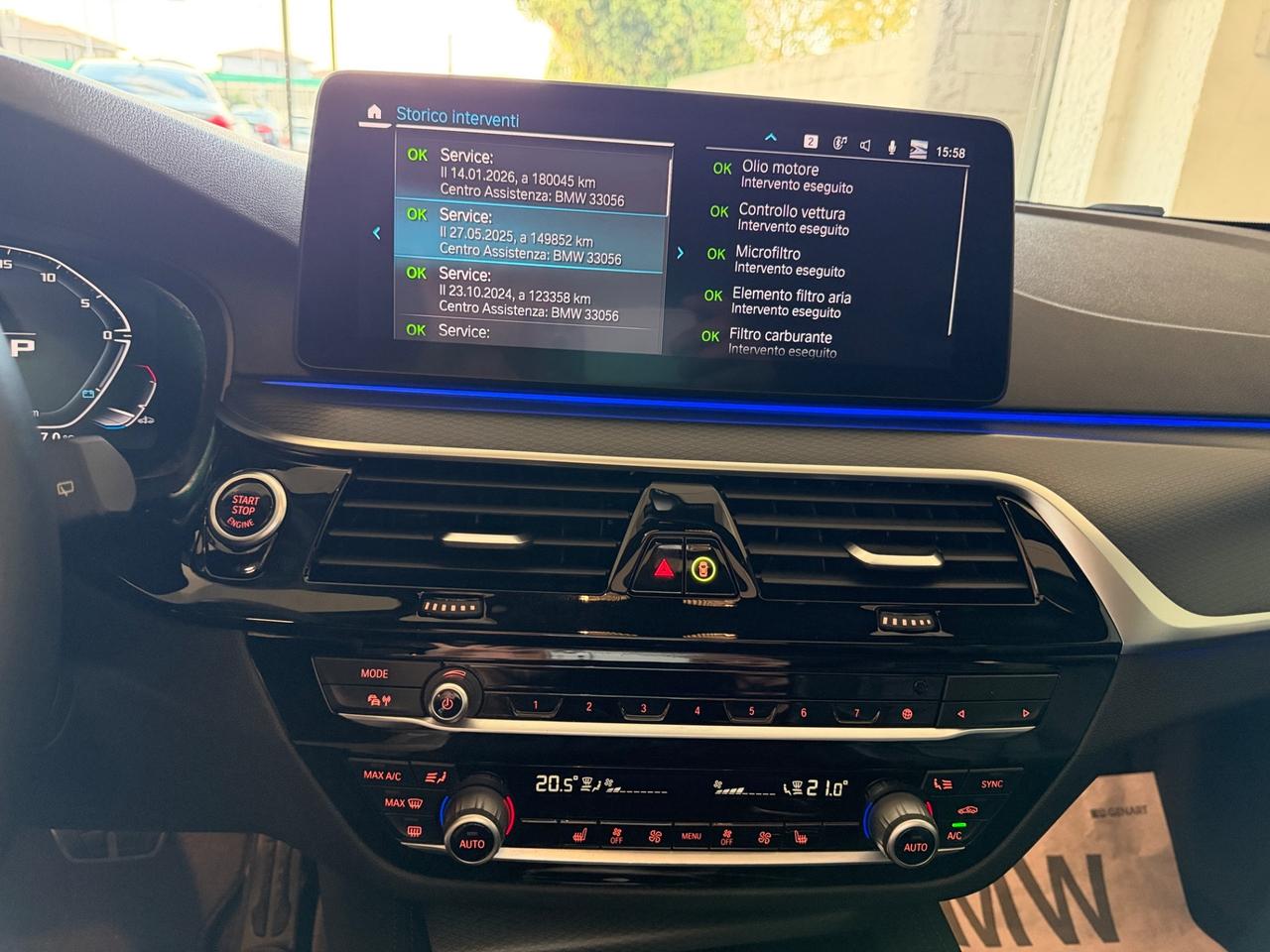 Bmw 540 540d Touring LCI mhev 48V xdrive Msport M40d NAVI+ LASER+ TETTO+ FULL+ TOP DI GAMMA