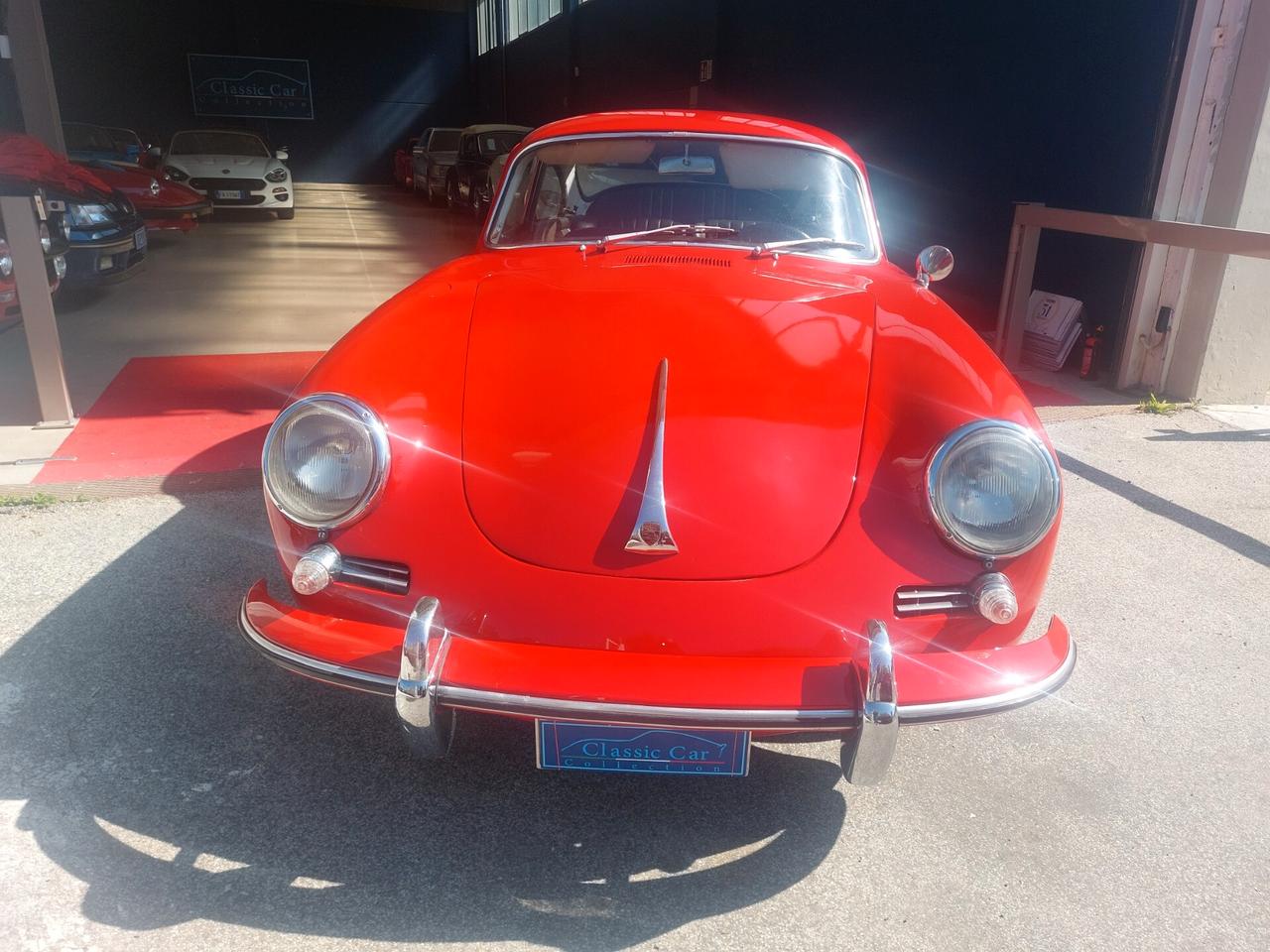 Porsche 356 C 1600 karmann macht number