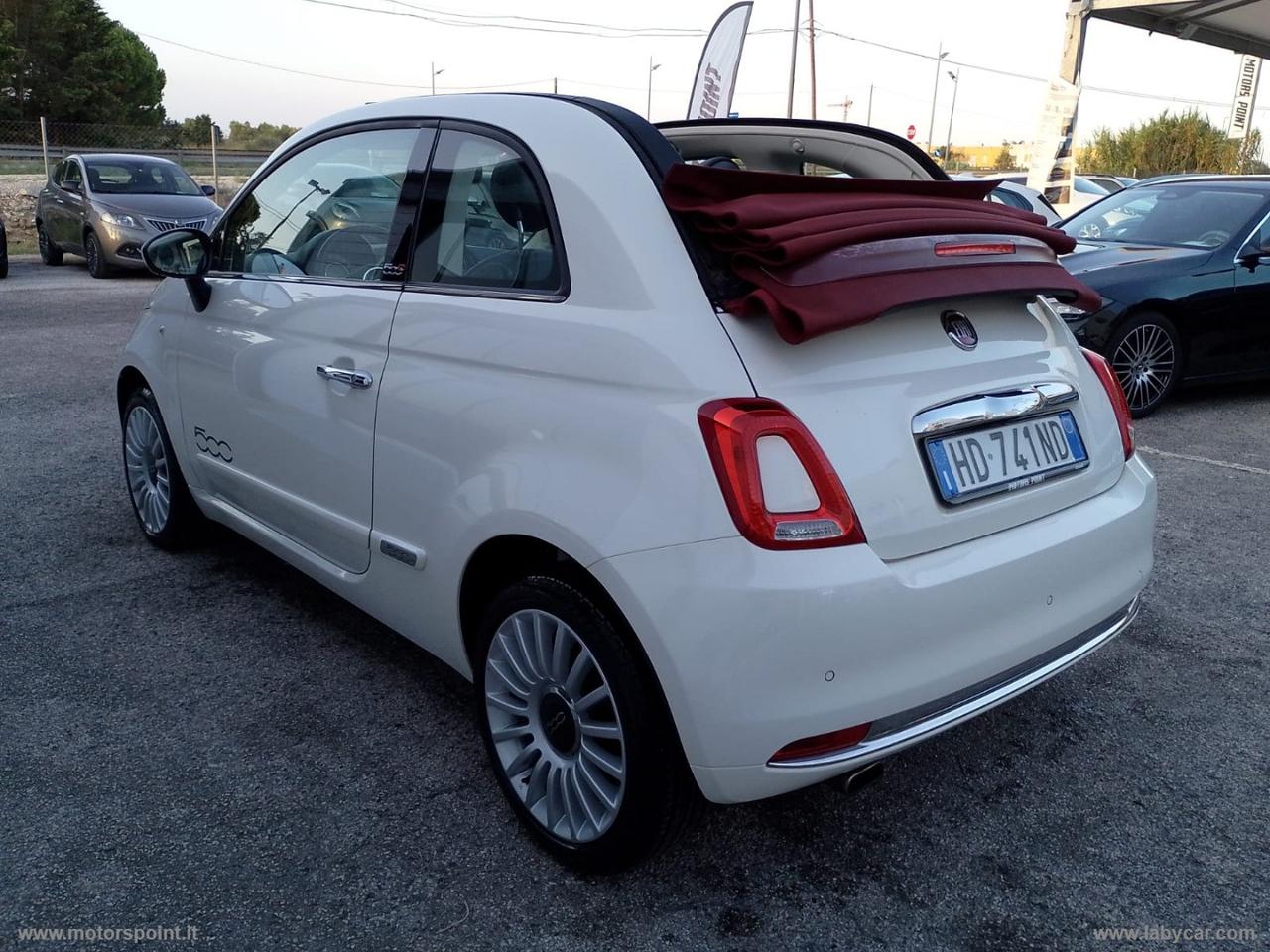 FIAT 500 C 1.2 Lounge SOLO KM 74000