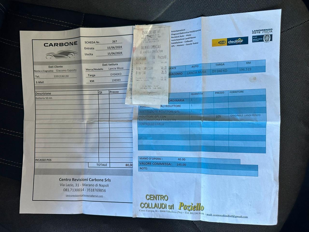 Lancia MUSA 1.4 Platino Ecochic GPL