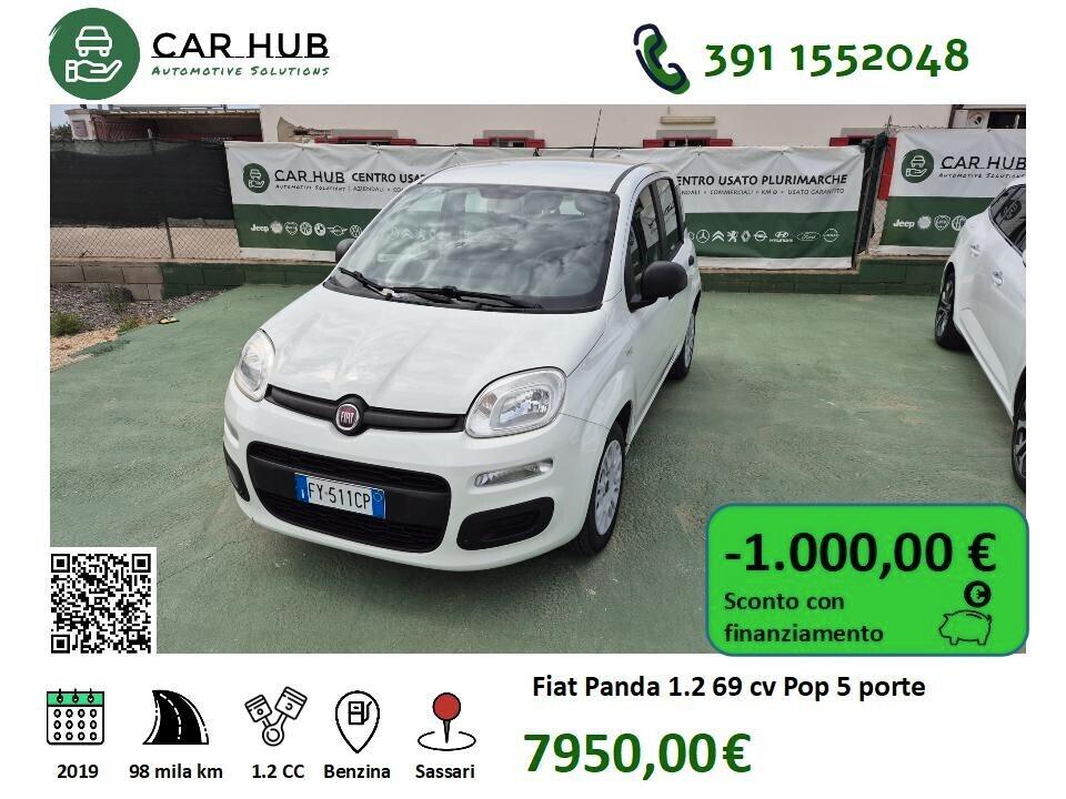 Fiat Panda 1.2 Easy 69cv 5 porte 4 cilindri