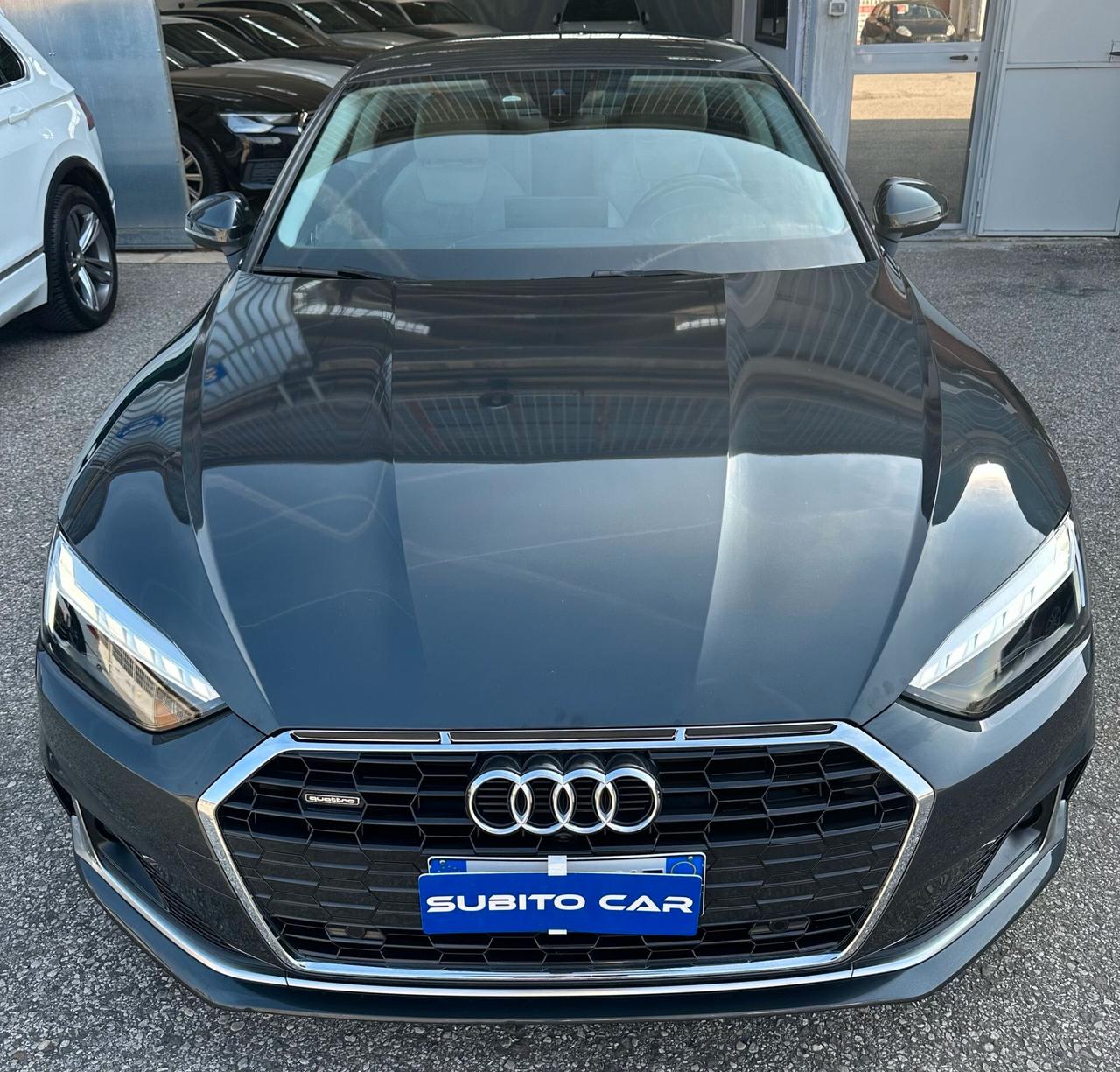 Audi A5 40 TDI quattro S tronic MATRIX TELECAMERA 360 INTERNO PELLE MISTO ALCANTARA