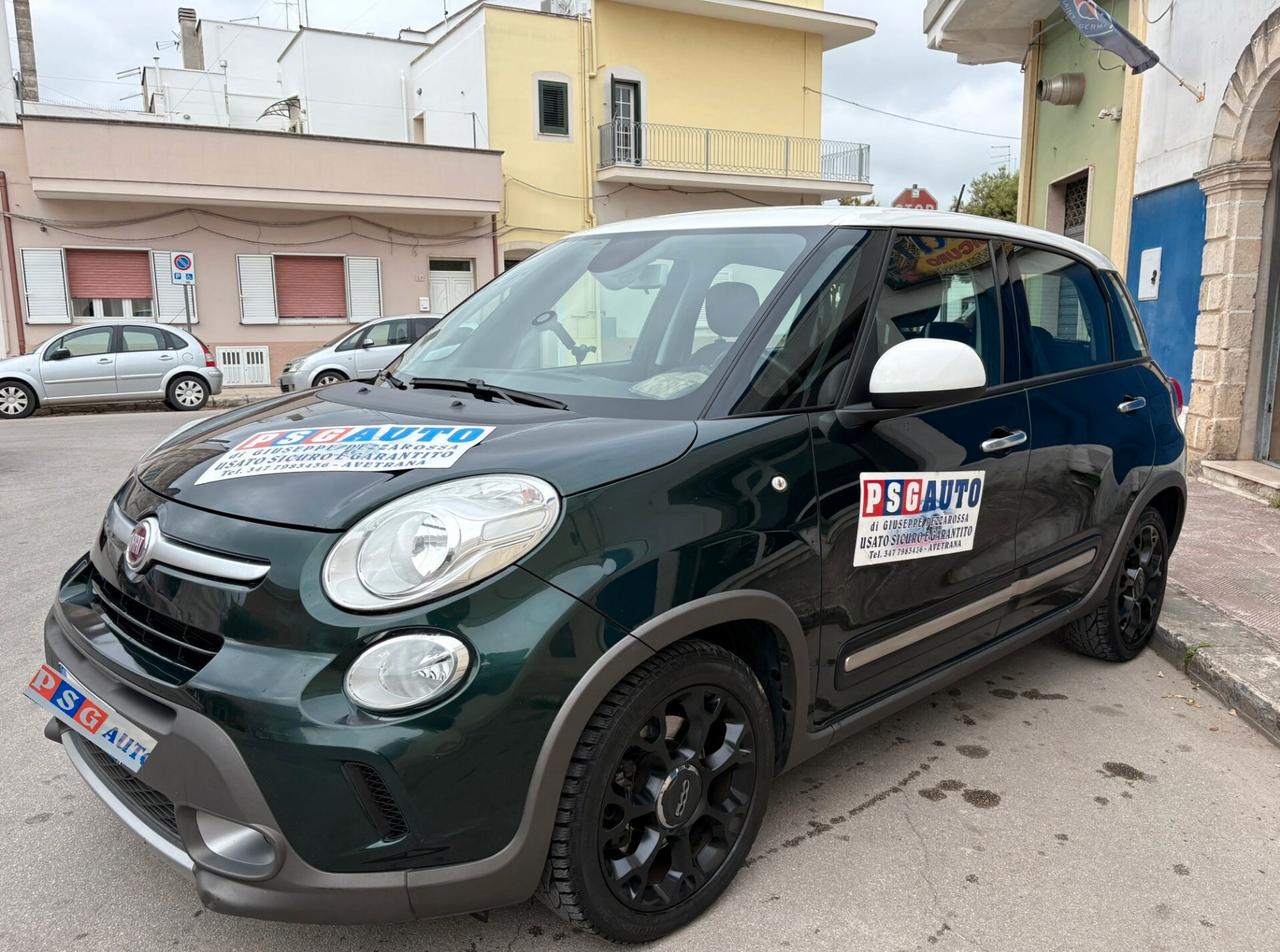 FIAT 500L 1.6 MJT TREKKING BICOLORE OTTOB 2017 DISTRIBUZ ESEGUITA PERFETTA