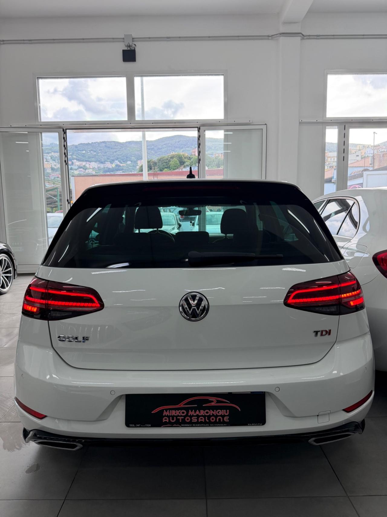 VW GOLF 1.6 TDI 115 CV R LINE finanziabile
