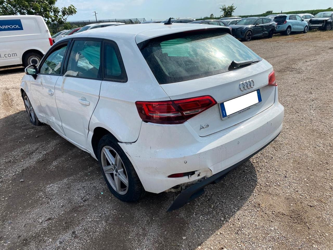 Audi A3 Sportback 30 1.6 tdi 116cv INCIDENTATA