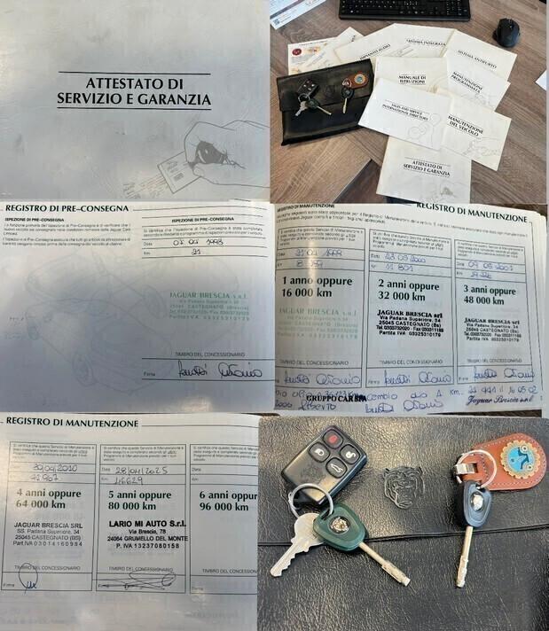 Jaguar XK8 4.0 Coupé UNICO PROPRIETARIO / CERT. ASI CRS/PRONTA PER FARE TARGA ORO