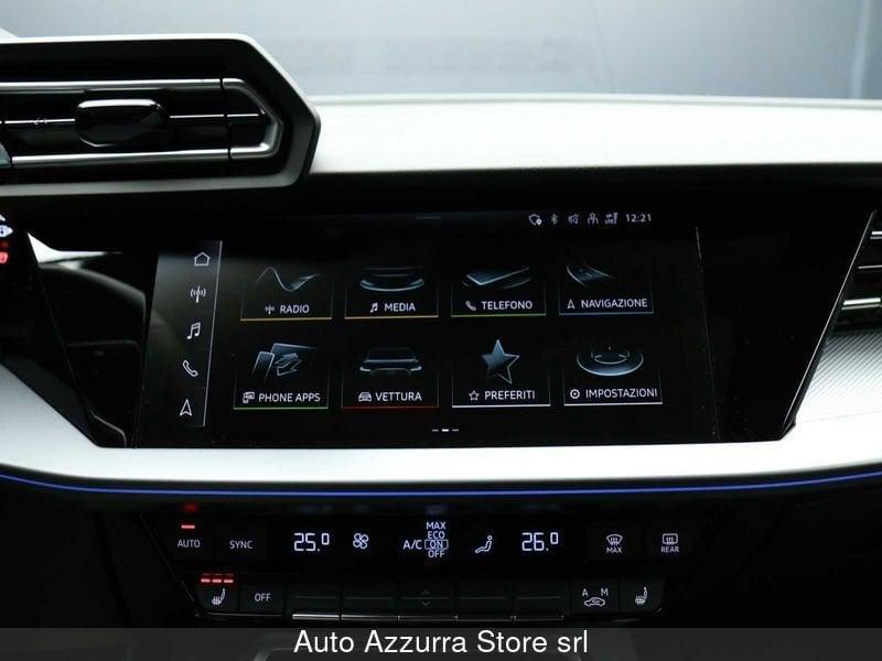 Audi A3 SPB 35 TFSI S line edition 150CV S-tronic *TETTO, 18", MATRIX, PROMO AZZURRA*